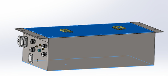 батарея лития 3000 раз 980mm x 500mm x 284mm грузоподъемника 51.2V 220Ah